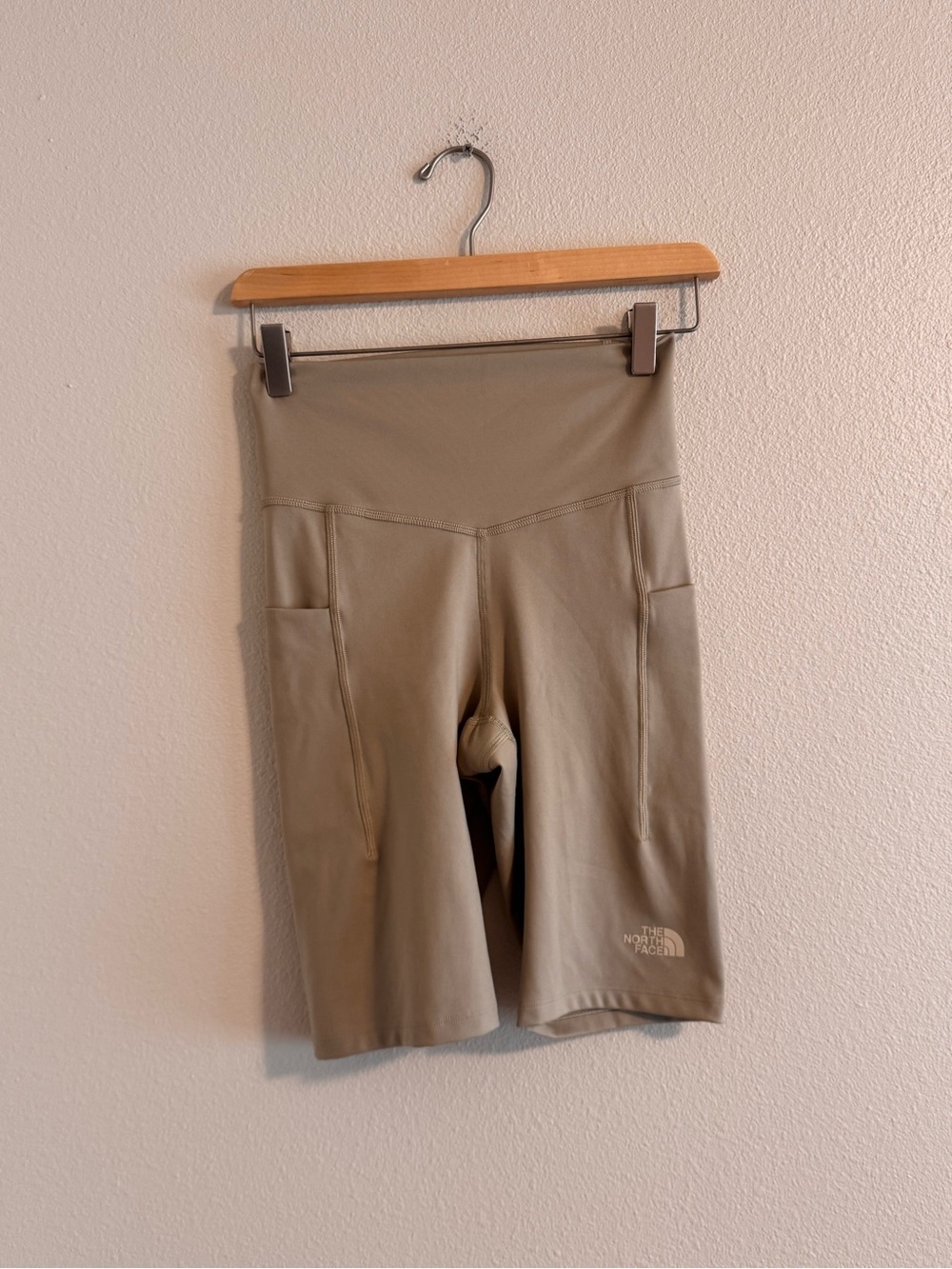 The North Face Women's Bike Shorts in Taupe Olive
